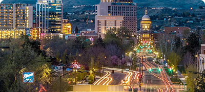 Map icon for Idaho, a location served by our real estate virtual assistants