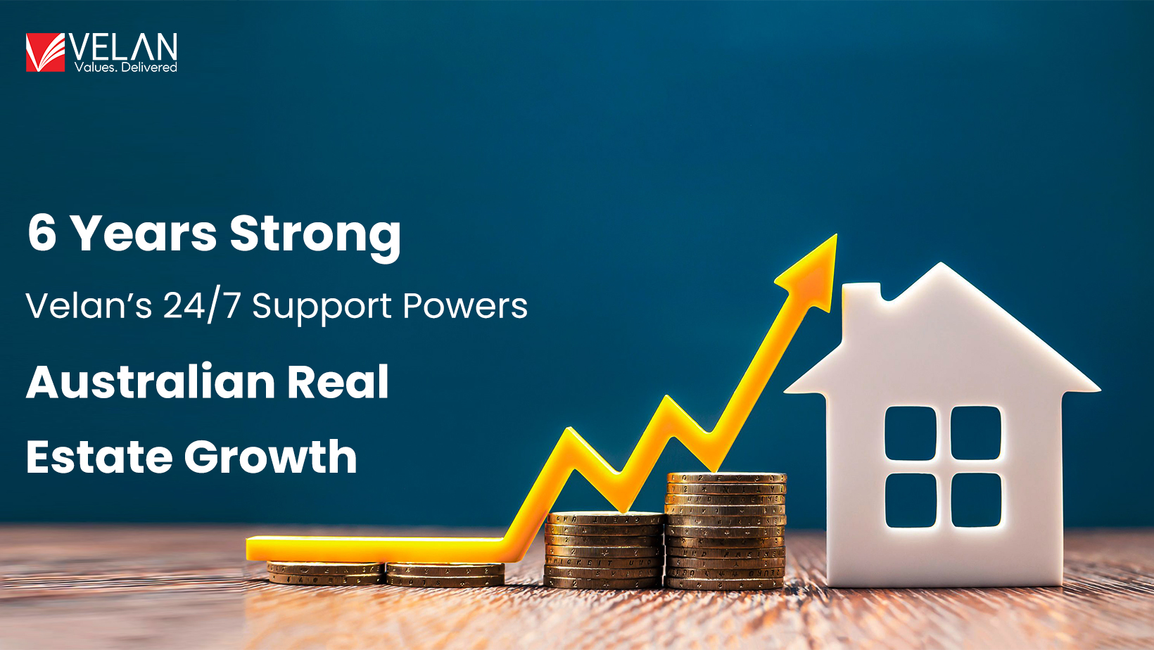 An Australian Real Estate Service Provider uses Velan’s Round-the-clock Back-Office Support to Gain a Significant Market Share in the Industry. 6 Years of Relationship, Growing Stronger.