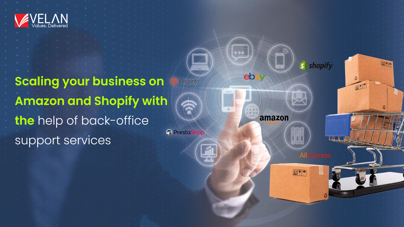 Scaling your Business on Amazon and Shopify with the help of Back-office support services