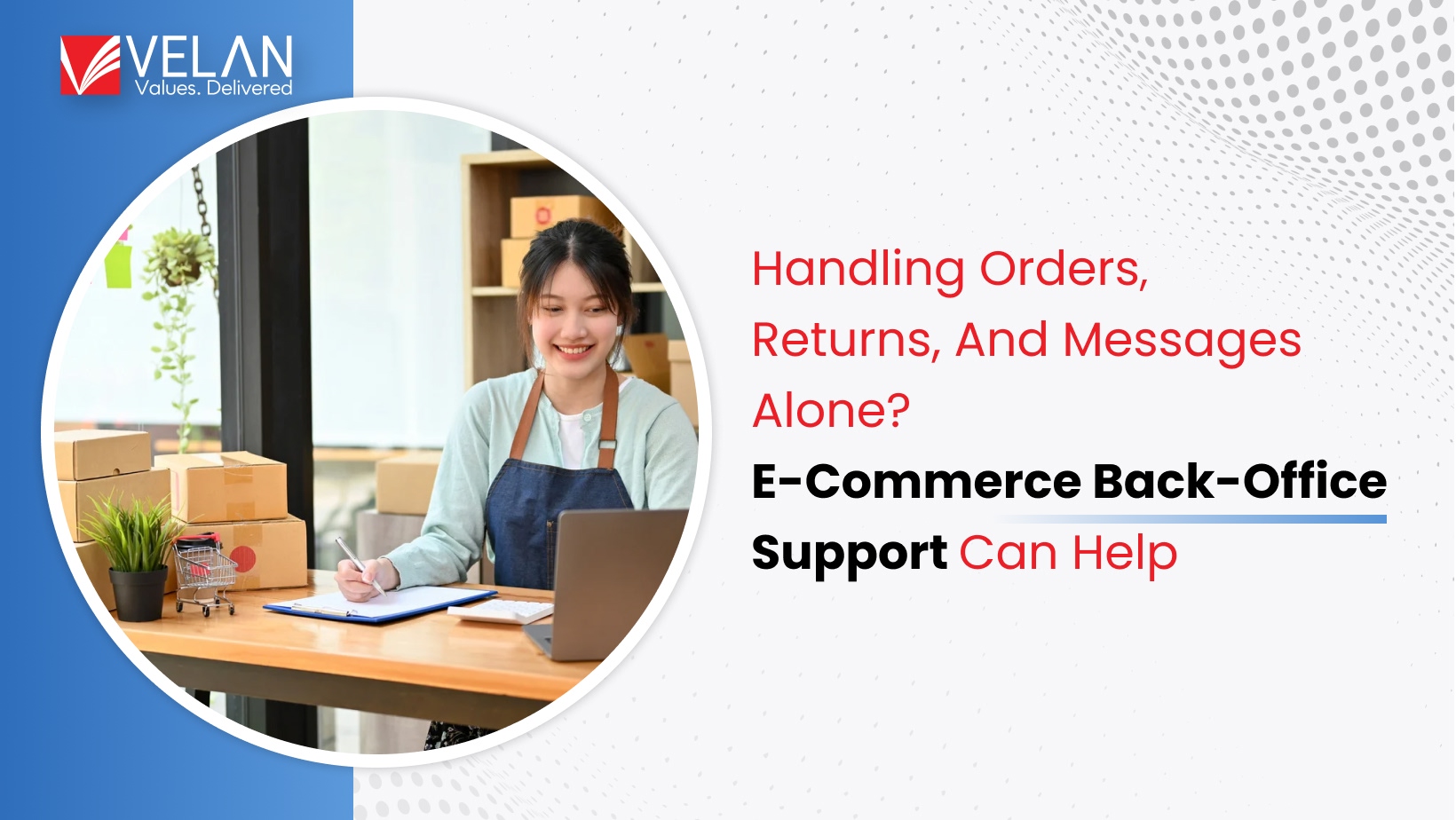E-Commerce Back-Office Support to handle Orders, Returns, and Messages